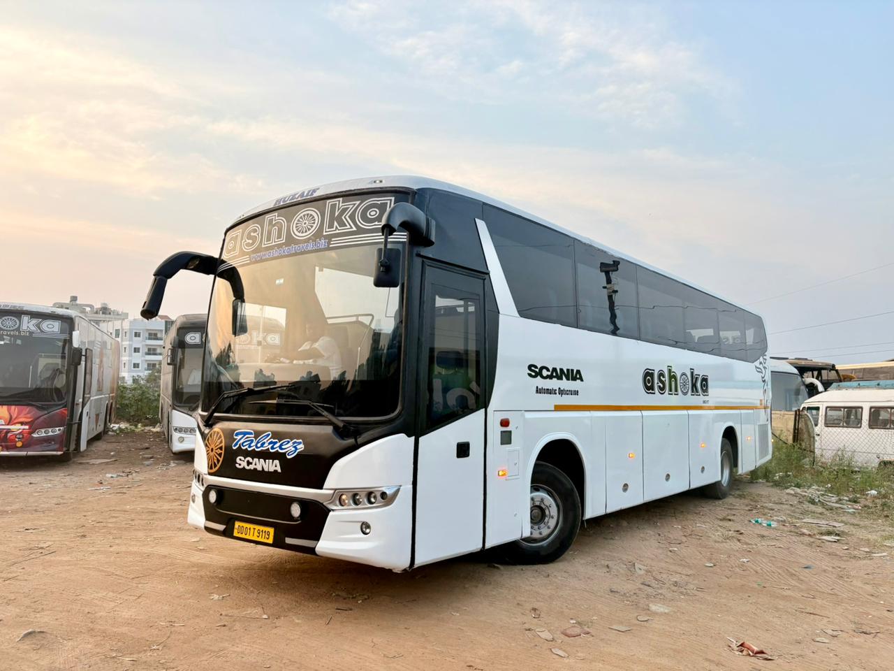 Scania Multi-Axle Push Back Luxury Coach - 45 Seater