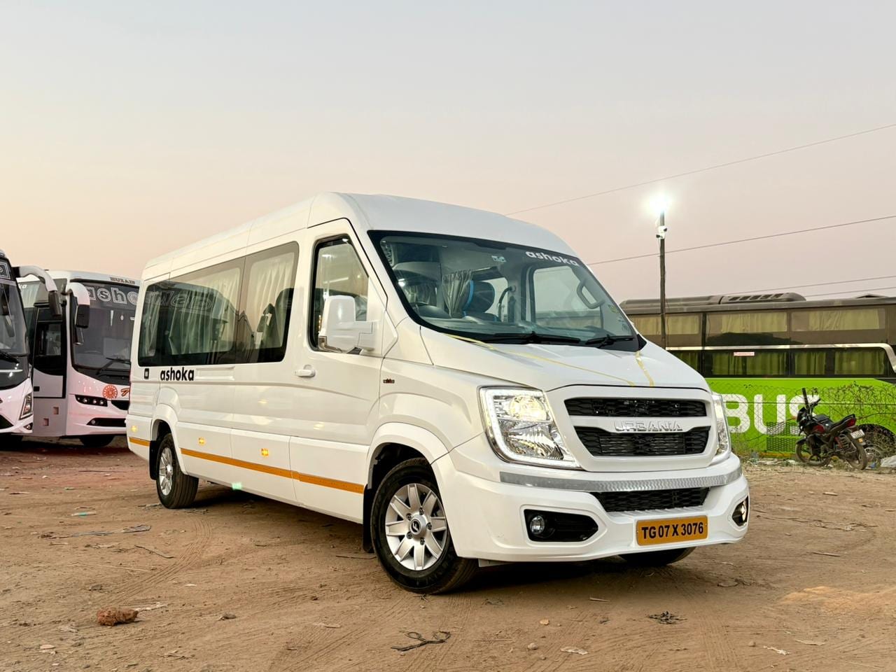 Urbania Premium Luxury Coach - 12 Seater with Premium Interiors